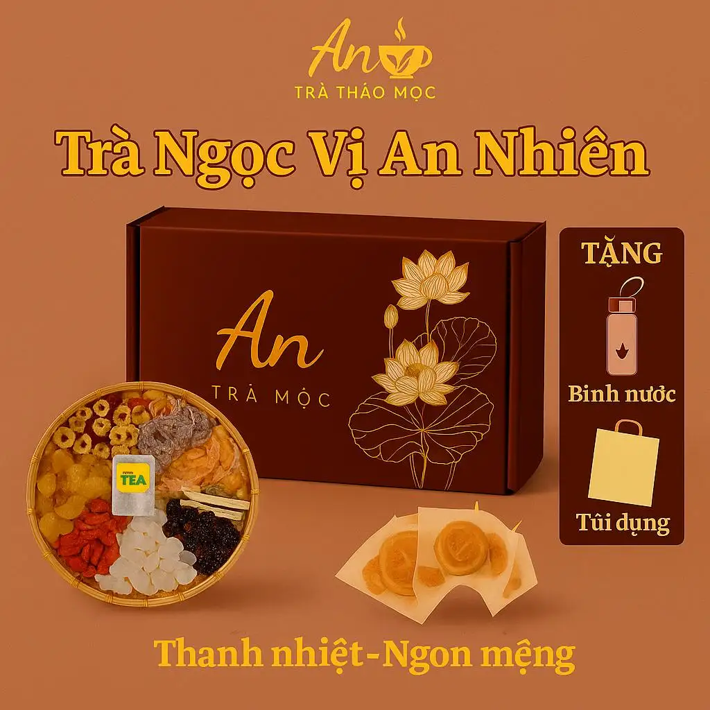 Trà Ngọc Vị An Nhiên – An Trà Mộc | Trà Thảo Mộc Thanh Nhiệt, Ngon Miệng, An Thần, Đẹp Da