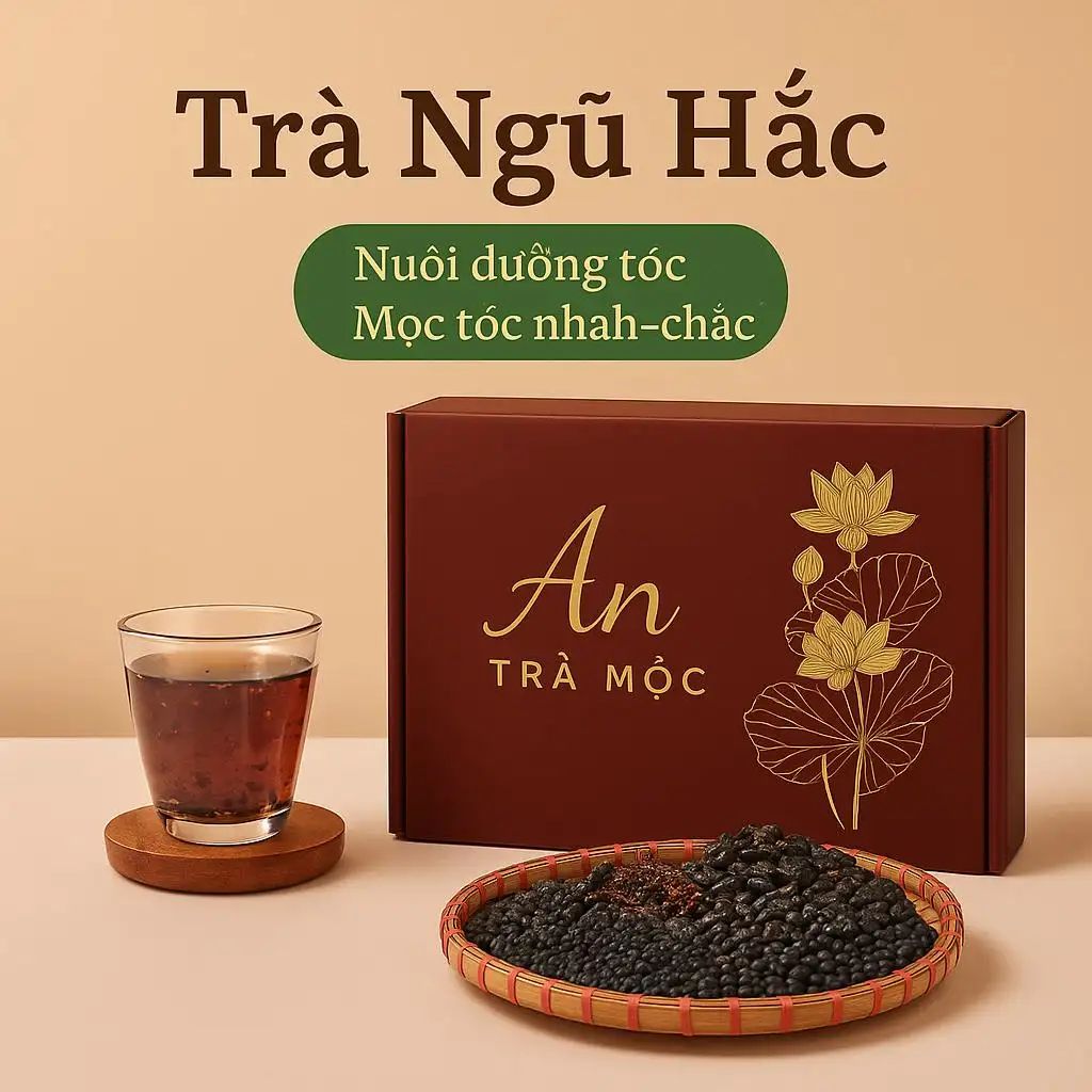 TRÀ NGŨ HẮC AN TRÀ MỘC (30 gói) – Thức uống thảo mộc đen quý, bổ dưỡng mỗi ngày